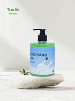 Échantillon gratuit en gros usine personnalisée marque privée savon liquide pour les mains lavage des mains détergent liquide 500ml