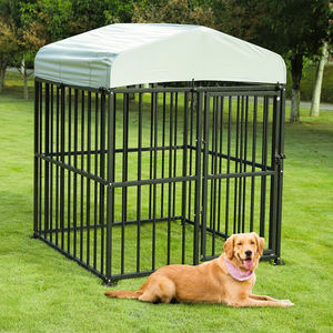 คอกสุนัขขนาดใหญ่10/10/6x8x6คอกสุนัขออกประตูเหล็ก - Product Image 5