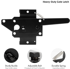 Nhiệm vụ nặng nề tự khóa cửa chốt cho hàng rào bằng gỗ, bài gắn kết tự động cổng khóa trọng lực cửa chốt hardwar - Product Image 3