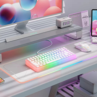 Onikuma G30 clavier Rgb 84 boutons échangeables à chaud 2.4g filaire Usb 2.0 Mini Rgb clavier mécanique de jeu pour ordinateur