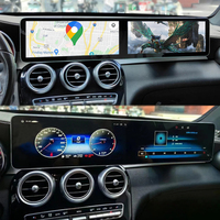 STWEI Android 13 para Mercedes Benz C/GLC/W205 2015-2021 NTG 5.0 5.5 6.0 Carplay Pantalla Dual de 26 Pulgadas, Radio para Auto, Reproducción Multimedia