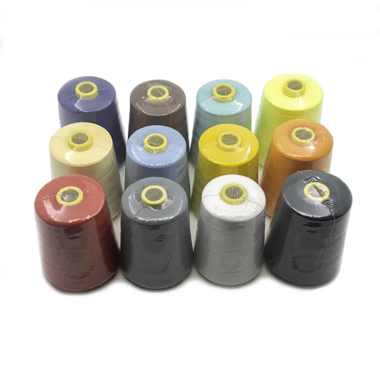 Factory Price Free Sample 100% Polyester 40/2 Sewing Thread 8000Yards