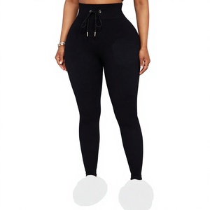 Leggings Deportivos para Mujer al por Mayor, de Alta Elasticidad, Color Sólido, Agradables al Tacto, para Fitness al Aire Libre, Leggings Personalizados para Yoga - Product Image 4
