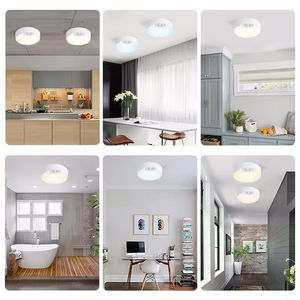<b>Motion</b> <b>Sensor</b> AAA Battery Operated Remote Control LED Ceiling <b>Light</b> for Living Room <b>Indoor</b>/Outdoor Night <b>Lights</b> - Product Image 6