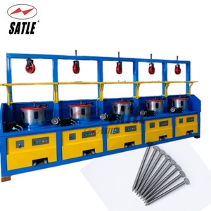 Machine à tréfiler automatique à poulie pour <span class=keywords><strong>fil</strong></span> à clous, <span class=keywords><strong>fil</strong></span> de ligature, <span class=keywords><strong>fil</strong></span> <span class=keywords><strong>barbelé</strong></span>, <span class=keywords><strong>fil</strong></span> galvanisé - Product Image 5