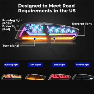 <span class=keywords><strong>ไฟ</strong></span><span class=keywords><strong>ท้าย</strong></span>รถยนต์ SINDAR แบบดิจิตอล LED RGB สำหรับ Mitsubishi <span class=keywords><strong>Lancer</strong></span> <span class=keywords><strong>EX</strong></span> ปี 2008-2017 อะไหล่<span class=keywords><strong>ไฟ</strong></span><span class=keywords><strong>ท้าย</strong></span> DRL <span class=keywords><strong>ไฟ</strong></span>เลี้ยวแบบไดนามิก ปี 2015 2017 - Product Image 4