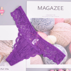 Tangas <span class=keywords><strong>de</strong></span> malla <span class=keywords><strong>de</strong></span> algodón transparentes para mujer, lencería sexy, ropa interior femenina <span class=keywords><strong>de</strong></span> cintura baja, bragas sin costuras. - Product Image 4