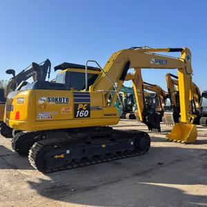Macchina usata usata <span class=keywords><strong>komatsu</strong></span> 160 <span class=keywords><strong>Pc200</strong></span> Pc110 Pc120 Pc130 Pc160-7 escavatore cingolato - Product Image 2