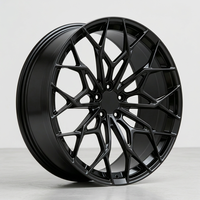 Rines Personalizados LEAD de 16-24 Pulgadas, 6061-T6, Forjados, con Recubrimiento en Polvo, Negros, para Mercedes, para Audi