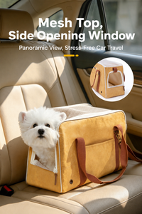 Wholesale Portable Soft Sided Collapsible Pet Carrier Bag Lightweight Breathable Dog <b>Cat</b> Travel <b>Backpack</b> Custom OEM - Product Image 5