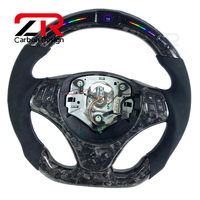Volant en fibre de carbone forgé LED RPM pour BMW E90 E91 E92 E93 M3 328i 330i 335d 135i E81 E82 E87 E88 E70 2003-2012
