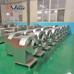Low Damage purple sweet potato chips potato cutting and ginger slicing machine for Restaurant