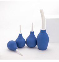 Poire de lavement anale à embout fin, anti-reflux, réutilisable, écologique, 100 % étanche pour la santé des femmes et des hommes