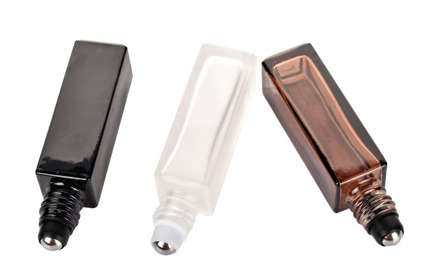 rectangle glass bottle 5 and 15 ml