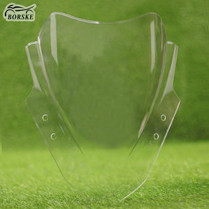 Protector de motocicleta PET PMMA PC PVC parabrisas motocicleta para Yamaha NMax 125 155 15-18 - Product Image 1