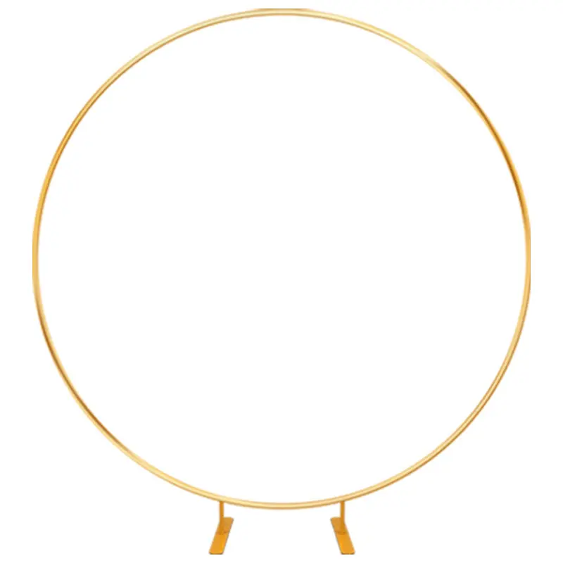 7.2 pieds rond cercle toile de fond couvre cercle arc support fête décoration mariage fond