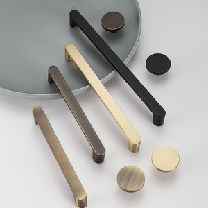 Furniture Hardware Popular Kitchen Cabinet Handle for Drawer Wardrobe Use Factory Wholesale for <strong>Bedroom</strong> Office - Product Image 5