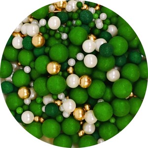 500g Décorations Comestibles pour Gâteaux : Vermicelles de Sucre, Billes, Perles et Sprinkles - Product Image 3