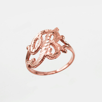 Anello da dito con lettera iniziale con anello con pepita in oro con lettere personalizzate con anello con nome regalo anelli in argento Sterling S925