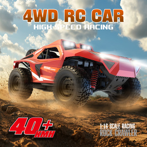 <span class=keywords><strong>Voiture</strong></span> RC tout-terrain 4x4 à échelle 1/16 entièrement proportionnelle, étanche, pour l'escalade et la drift haute vitesse, véhicule télécommandé - Product Image 1