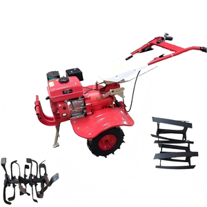 गर्म बिक्री उच्च दक्षता नई प्रत्यक्ष कनेक्शन 2wd मिनी टिलर स्व-चालित डेटचिंग गैसोलीन छोटे किसान - Product Image 6