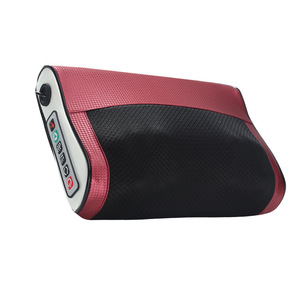 Coussin de massage pour le cou, le dos et la taille, compresse chaude, pétrissage, alimentation par batterie, fonction de minuterie, soulagement complet du corps - Product Image 5