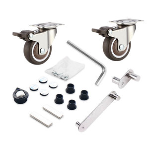 Rotating <b>Table</b> Accessories Metal Hardware For <b>Space</b> <b>Saving</b> Furniture Connectors 180 Degree Rotation Functional Hardware - Product Image 2