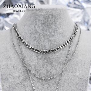 ฮิปฮอปสร้อยคอแฟชั่นสำหรับผู้ชายผู้หญิงสแตนเลสแฟชั่นการออกแบบมงกุฎเครื่องประดับคุณภาพสูง - Product Image 6