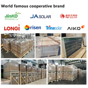Panel Surya Eu Warehouse Topcon All Black Double Glass Bifacial 610W 620W 630W 640W 650W 500 Watt - Product Image 2