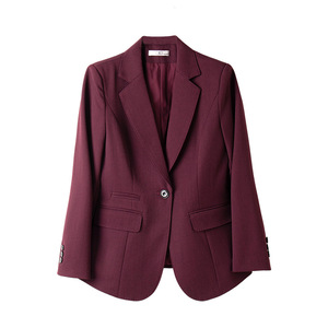 Women's Yellow Suit Set Full Sleeve Polyester Anti-Wrinkle Office Lady Spring <b>Work</b> Wear - Product Image 5