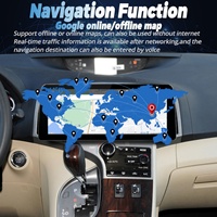 Reproductor de Video para Auto con Pantalla IPS HD de 12.3 Pulgadas, Android 15, DSP, Estéreo para Tablero 2DIN para Venza 2008-2016, GPS, Multimedia, Carplay