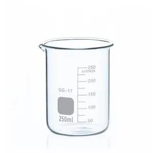 Bol en verre borosilicate, fournitures de laboratoire, verre borosilicate, vente en gros, prix chinois