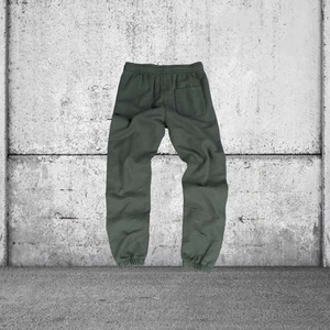 Pantalons de survêtement décontractés de style streetwear personnalisés, couleur unie, taille élastique, poches latérales, pantalons de survêtement pour hommes - Product Image 3