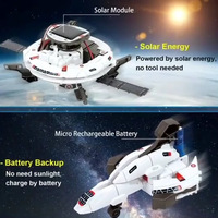 Jouets éducatifs d'exploration spatiale à énergie solaire 6 en 1, construction scientifique, robot solaire, ensembles de blocs de construction amusants pour enfants