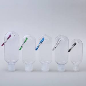 Oferta Especial: Botella de Spray PET Personalizada de 30ml, 50ml, 60ml con Llavero, Botella de Spray de Plástico para Desinfectante de Manos con Anillo para Llaves - Product Image 5