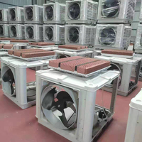 Refroidisseur d'air industriel pour désert, climatiseurs centraux montés sur toit, système de refroidissement par évaporation, refroidisseur d'air avec/sans onduleur
