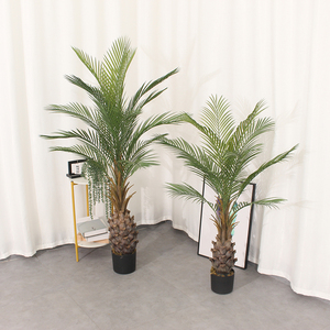 Plante artificielle décorative de feuilles de palmier tropical en plastique de haute qualité pour une utilisation intérieure et extérieure - Product Image 5