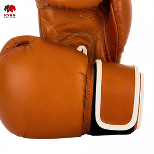 Guantes de cuero para boxeo MMA Sparring Shooter con logotipo Guantes de artes marciales MMA en color personalizado - Product Image 1