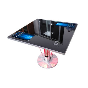 15.6 "Full HD <span class=keywords><strong>Jeu</strong></span> Jouer Double Écran Écran Tactile Kiosque Table Chauffage Fonction Stand Écran Tactile Tout en Un Station De Charge - Product Image 3