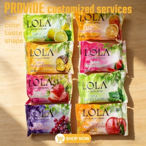 Savon liquide pour le corps hydratant et rafraîchissant parfumé aux fruits tropicaux 80g avec logo personnalisé pour une utilisation quotidienne dans les hôtels - Product Image 3