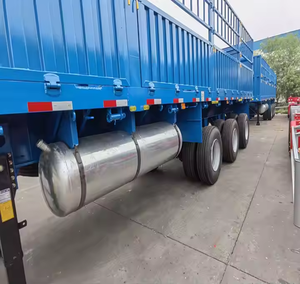 ZHONGSHENGTIANQI Remolque de valla para ganado Construcción de acero de 4 ejes 150 KG Carga útil al aire libre Shandong Origin - Product Image 6