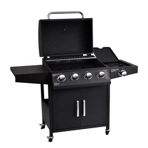 <span class=keywords><strong>Barbecue</strong></span> à <span class=keywords><strong>gaz</strong></span> premium <span class=keywords><strong>4</strong></span> brûleurs en acier inoxydable chromé pour la cuisine en plein air et le <span class=keywords><strong>camping</strong></span> - Product Image 3
