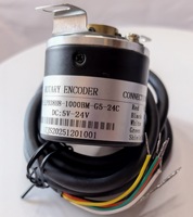 Encodeur rotatif optique KASEI LPD38H8, capteur numérique RS485, axe de 6 mm, capteur de position photoélectrique NPN à collecteur ouvert, 5-24 VDC