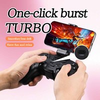 Contrôleur de jeu BT sans fil avec gyroscope à six axes, bouton turbo, détection de mouvement pour Switch PC-laiketai X6