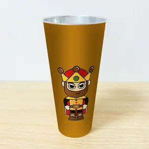 Hot Sale 90mm Top Diameter Disposable Plastic Cup With PP Lid Colorful Custom Printing Logo For Beer 700ml