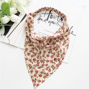 Foulard Elastico in Chiffon a Triangolo, <span class=keywords><strong>Bandana</strong></span> <span class=keywords><strong>per</strong></span> <span class=keywords><strong>Capelli</strong></span>, Fascia <span class=keywords><strong>per</strong></span> <span class=keywords><strong>Capelli</strong></span> Elegante da <span class=keywords><strong>Donna</strong></span> - Product Image 4
