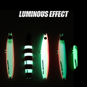 Jiggingpro Plomb Métal Jig Appât Lent Jig Saltwater Fishing Tackle for Ocean Boat Marlin and Snapper Species Jigging Lure Fishing - Product Image 5