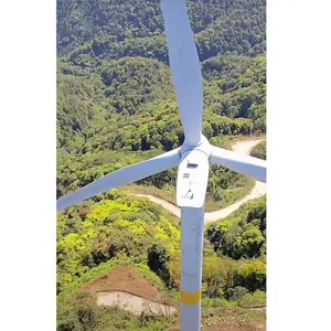 Turbine de toit éolienne à puissance réelle système hybride solaire éolien 48v 5kw 6kw éolienne pour la maison