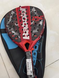 Pala de Pádel Babol 2024 Technical Veron Fibra de Carbono 12K Raqueta Clásica Negro Rojo Hecha a Medida - Product Image 6