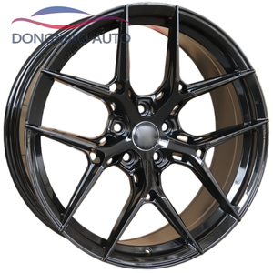 Jantes en alliage d'aluminium coulé 5X108 5X112 5X114.3 5X100 16X7 pouces, adaptées à la mise à niveau des roues de voitures particulières - Product Image 1